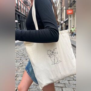 Brandy Melville Kewpie Baby Cherub Tote Bag